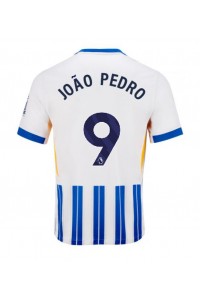 Brighton Joao Pedro #9 Voetbaltruitje Thuis tenue 2024-25 Korte Mouw